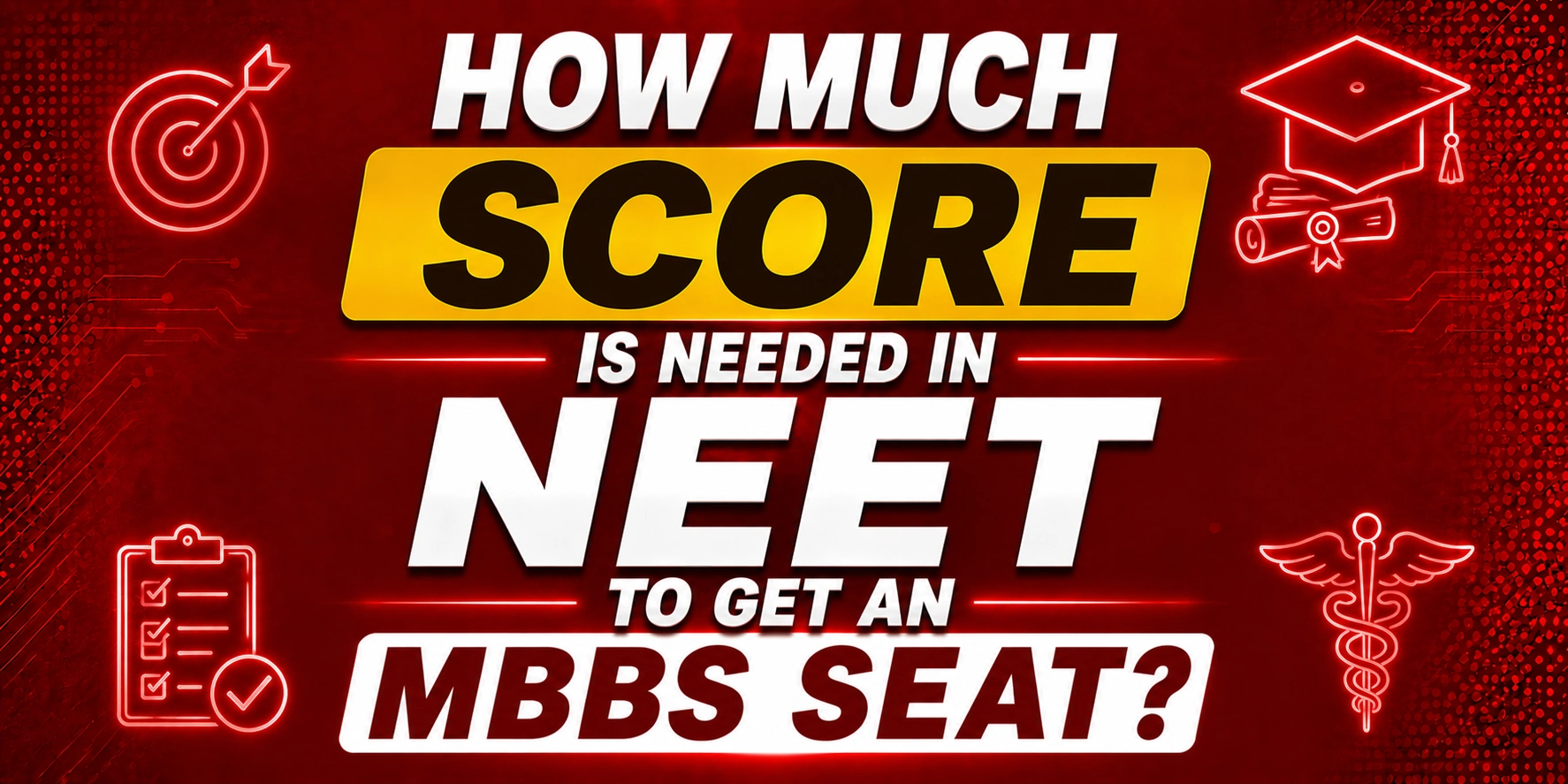 How much rating is needed in NEET to Get an MBBS Seat?